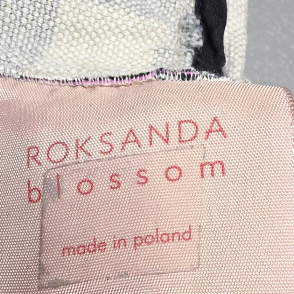 Roksanda Blossom Girls 6 Abstract Geometric Linen‎ Blend Dress